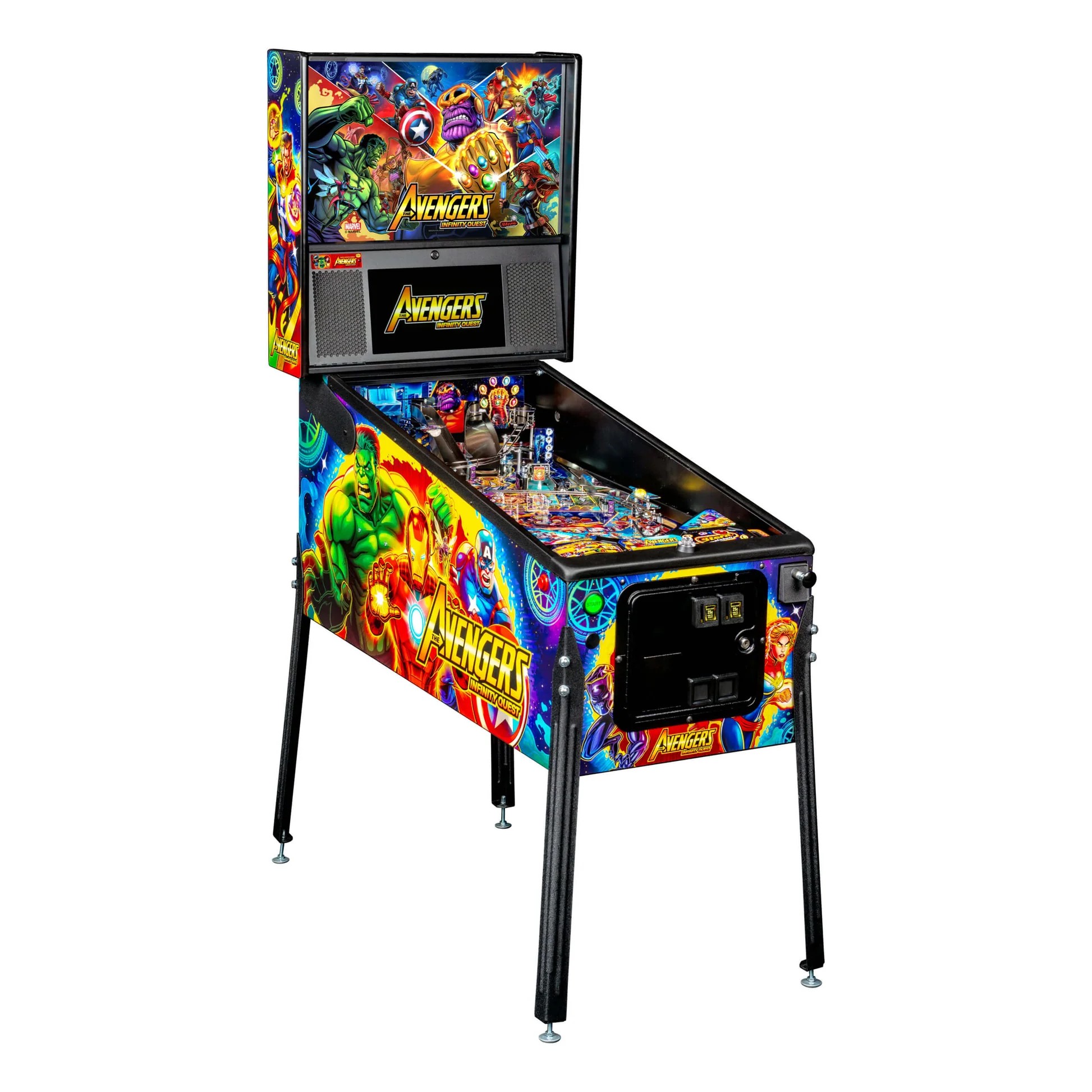 Avengers: Infinity Quest Premium Pinball Machine