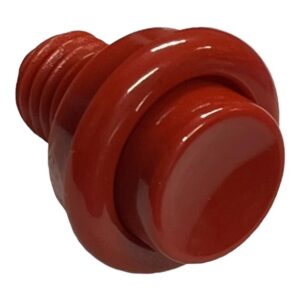 Pinball Flipper Button Standard 1-3/8″ Red